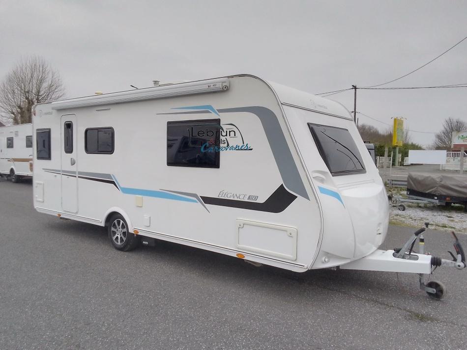 caravane LA MANCELLE ELEGANCE 550 CT modèle 2019