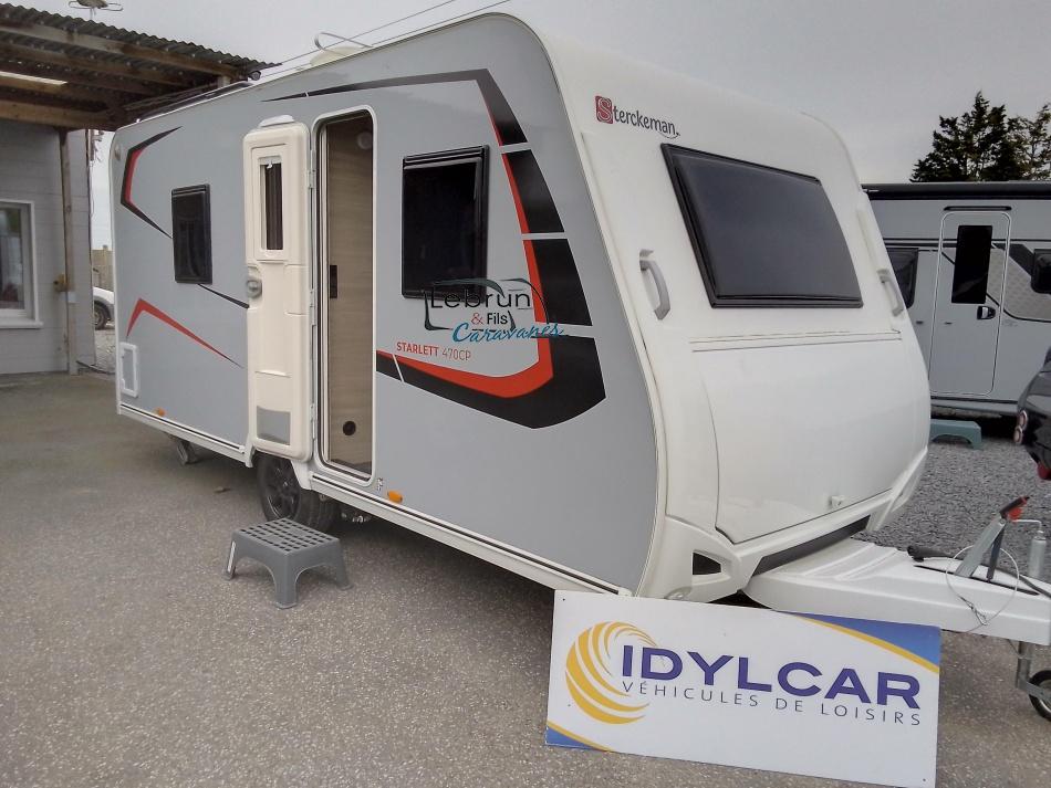 caravane STERCKEMAN GRAPHITE 470 CP mod&egrave;le 2022